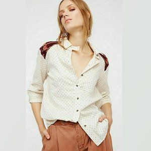 Free People Shirt NWT Size S